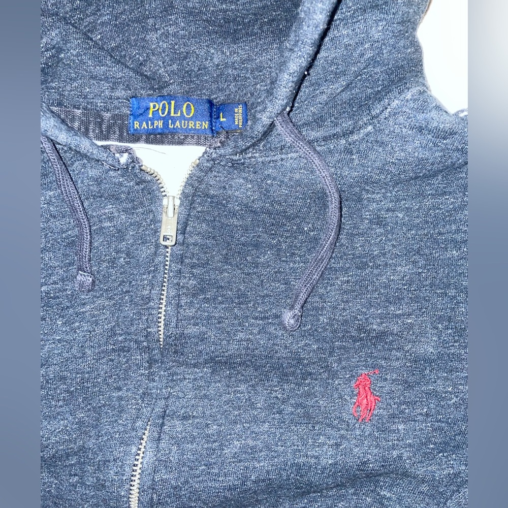 Polo Ralph Lauren Zip Up Fleece Sweatshirt large